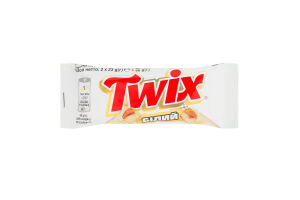 Печенье песочное с карамелью в белом кондитерском покрытии Белый Twix м/у 2х23г