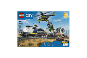 Конструктор для дітей від 7років №60508 Police train heist City Lego 1313ел