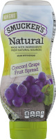 Smucker's Natural Fruit Spread Concord Grape