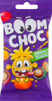 Драже Арахіс у молочному шоколаді та різнокольоровій глазурі Boom Choc м/у 45г