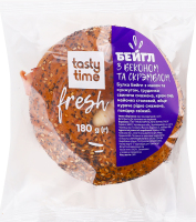 Бейгл з беконом та скремблом Tasty Time м/у 180г