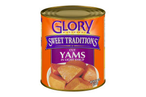 Glory Foods Sweet Traditions Cut Yams In Light Syrup
