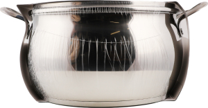 Каструля Gemini Liguria 6,4л нержавіюча сталь з скляною кришкою Ardesтo