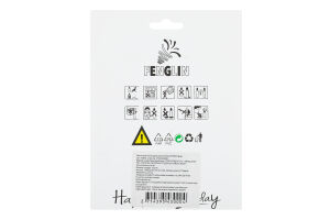 Свеча-топпер золото 8х8.5см №KYYW152 Happy Birthday Fenglin 1шт