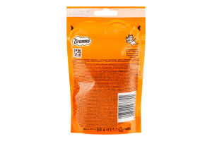 Корм сухий для дорослих котів та кошенят старше 8 тижнів З куркою Dreamies д/п 60г