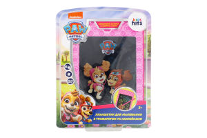 Іграшка Планшет д/малювання Paw Patrol LCD екран 6,5'' трафарет наліпки KH74/002L Kids Hits