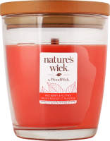 Свічка ароматична №1694665E Red berry/Nutmeg Nature's Wick 1шт