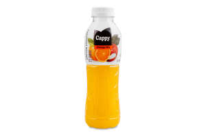 Напій соковий пастеризований Апельсин-яблуко Orange mix Cappy п/пл 0.5л