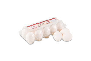 Яйця курячі харчові столові L C0 Fine Life п/у 10шт