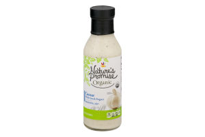 Nature's Promise Organic Dressing and Dip Caesar with Greek Yogurt