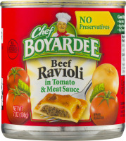Chef Boyardee Beef Ravioli No Preservatives