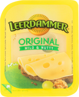 Сир 45% твердий скибками Оригінальний Leerdammer лоток 100г