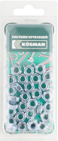 Гайка М6 30шт блістер Косман
