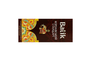 Чай чорний байховий цейлонський дрібний Королівський стандарт Batik в/ґ к/у 25х2г