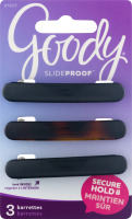 Goody SlideProof Barrettes - 3 CT