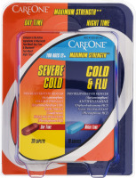 CareOne Severe Cold Day Time, Cold & Flu Night Time Maximum Strength - 2 PK