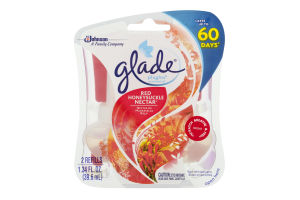 Glade PlugIns Scented Oil Refills Red Honeysuckle Nectar - 2 CT