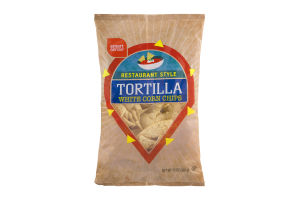 Smart Sense Tortilla White Corn Chips Restaurant Style