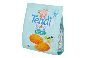 Печиво дитяче Tendi Baby ванільне від 6місяців 90г Lagoda