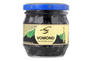 Икра имитированная зернистая черная Vomond с/б 200г