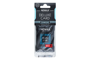 Ароматизатор целюлозний Nowax Delux Card целюлозний Diamond