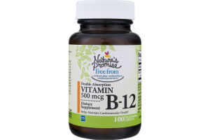 Nature's Promise 500mcg Vitamin B-12 - 100 CT