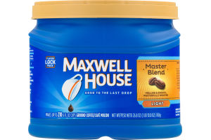 Maxwell House Ground Coffee Light Master Blend