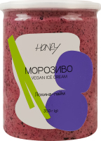 Мороженое Голубика-лайм Vegan Honey п/б 350г