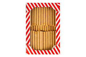 Вафли со вкусом топленого молока Трубочки Delicia к/у 1.3кг