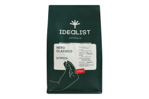 Кофе натуральный жареный в зернах Эспрессо Nero classico Idealist Coffee&Co. м/у 1кг