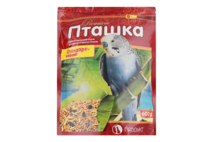 Корм д/декоративних птахів Пташка Преміум Стандарт-меню 600г Продукт