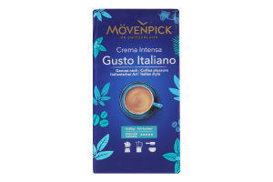 Кофе натуральный жареный молотый Gusto Italiano Movenpick м/у 250г