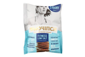 Фьючипсы из семян льна сушеные Fitness Low Salt Фьючефуд м/у 50г