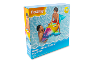 Фігура надувна Дельфін різнокольоровий 168*66см Bestway