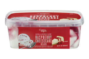 Simply Enjoy Gelato Raspberry Cheesecake