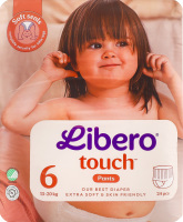 Підгузки-трусики Touch 6 13-20кг 24шт Libero