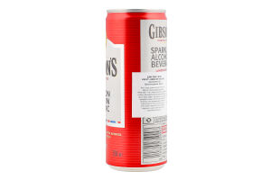 Напiй алкогольний Gin&Tonic 5% 250мл ж/б Gibson's