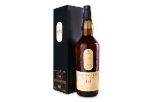 Виски 700мл 43% шотландский односолодовый 16 лет Lagavulin бут