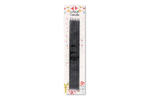 Свеча черная 24.5см №KYYW186 Greenwich Products Co. Limited 6шт