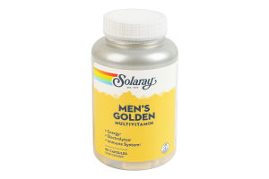 Добавка диетическая капсулы мужской мультивитаминный комплекс Men's golden Solaray 90шт