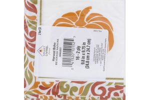 Smart Living Beverage Napkins Harvest Boho - 16 CT
