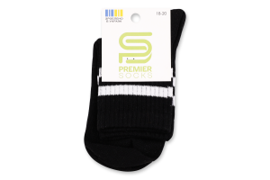 Шкарпетки Premier socks Економ вис мал чорн р18-20