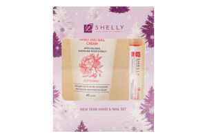 Набір Hand and Nail Set Крем д/рук та нігтів 45мл+Олія д/нігтів 3мл Shelly