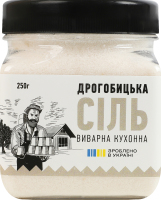 Соль поваренная выварочная Дрогобычская Дрогобицька Солеварня п/б 250г