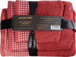 Набір рушників Antonio Mir Rosa 30x30;50x90;70x130