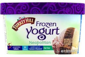 Turkey Hill Frozen Yogurt Neapolitan
