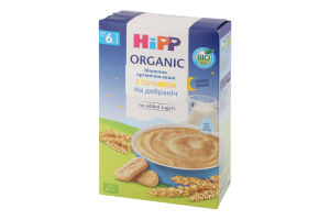 Каша молочная для детей от 6мес с печеньем Спокойной ночи Organic Hipp к/у 250г