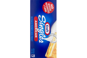 Kraft Cheese Singles American - 72 CT