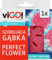 Губка viGO! Ідеальна квітка абразивна