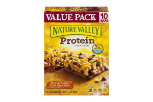Nature Valley Protein Chewy Bars Value Pack Peanut Butter Dark Chocolate - 10 CT